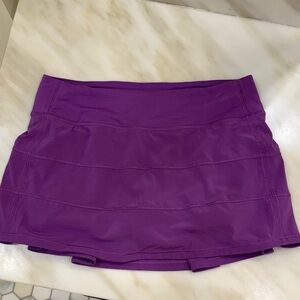 lululemon athletica Purple Mini Skirt